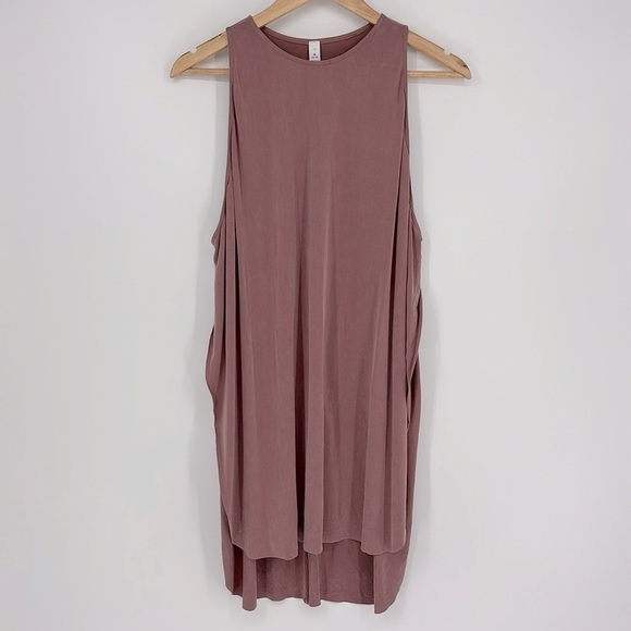 Lululemon Lab Restore Tunic Mauve Red Dust Size 12 NWOT! - Picture 1 of 6